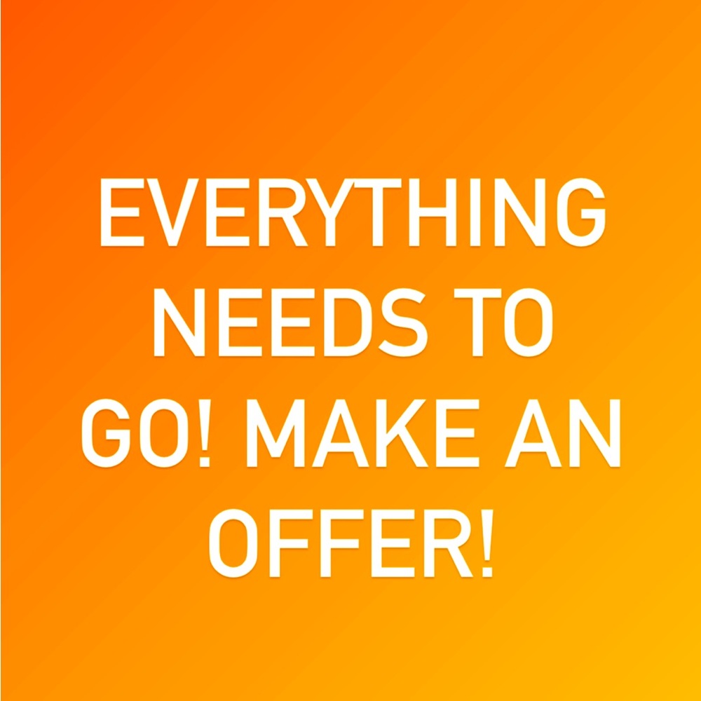 Make an Offer! All prices negotiable!